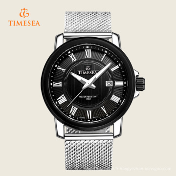 Montres de marque pour hommes de luxe en acier inoxydable Watch Quartz Business72235